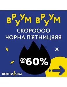 Акційна газета Копійочка, дійсна з 2024-11-14 по 2024-12-01.