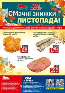 Акційна газета Студія м'яса, дійсна з 2024-11-07 по 2024-12-08.