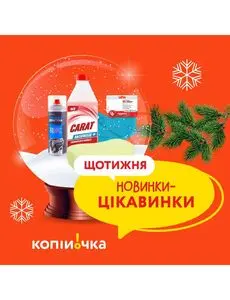 Акційна газета Копійочка, дійсна з 2024-12-29 по 2025-01-12.