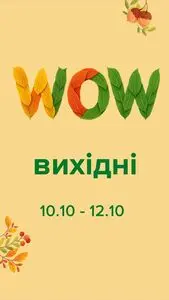 Акційна газета Eva, дійсна з 2025-10-10 по 2025-10-12.