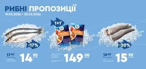 Акційна газета Novus, дійсна з 2026-02-19 по 2026-02-25.