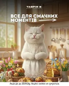 Акційна газета Таврія В, дійсна з 2026-04-02 по 2026-04-20.