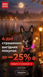 Акційна газета WauDog, дійсна з 2026-10-29 по 2026-10-31.